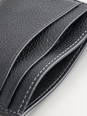 COACH Black Polished Pebble Leather Essential Card Case - Image 5 of 6