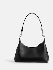 COACH Black Glovetanned Leather Juliet Shoulder Bag 25 - Image 2 of 6