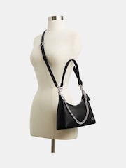 COACH Black Glovetanned Leather Juliet Shoulder Bag 25 - Image 3 of 6