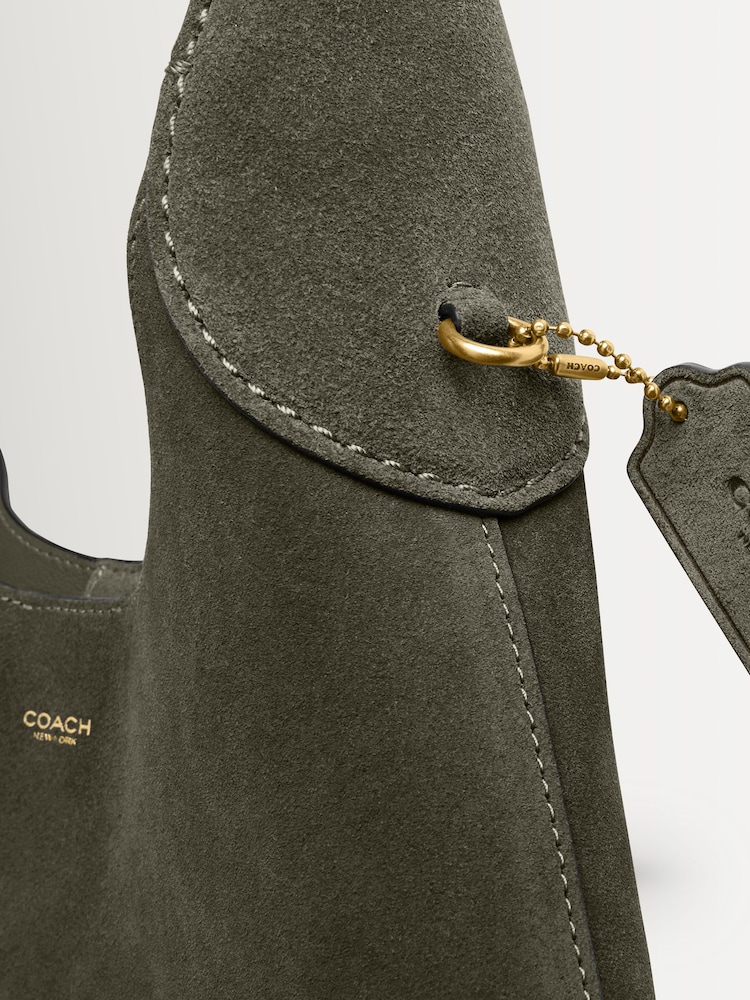 COACH Olive Brooklyn Shoulder Bag 28 - Image 8 of 8 COACH Olive Brooklyn Shoulder Bag 28 - Image 8 of 8