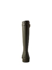 Lauren Ralph Lauren Green Tall Logo Wellington Boots - Image 3 of 3