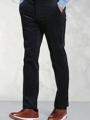 Brook Taverner Blue 8W Corduroy Trousers - Image 1 of 3