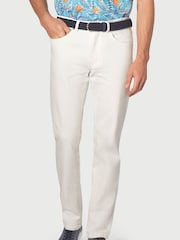 Brook Taverner White 5 Pocket Denim Jeans - Image 1 of 2