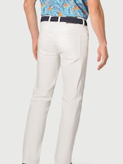 Brook Taverner White 5 Pocket Denim Jeans - Image 2 of 2
