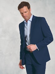 Brook Taverner Blue Cassino Slim Fit Jacket - Image 3 of 6