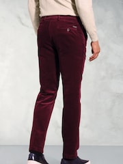 Brook Taverner Purple 8W Corduroy Trousers - Image 2 of 3