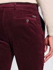 Brook Taverner Purple 8W Corduroy Trousers - Image 3 of 3