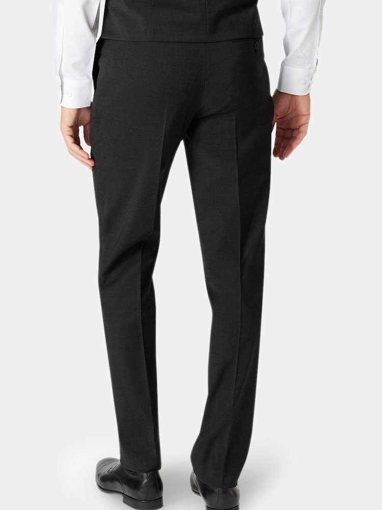 Brook Taverner Black Avalino Fit Trousers - Image 2 of 2