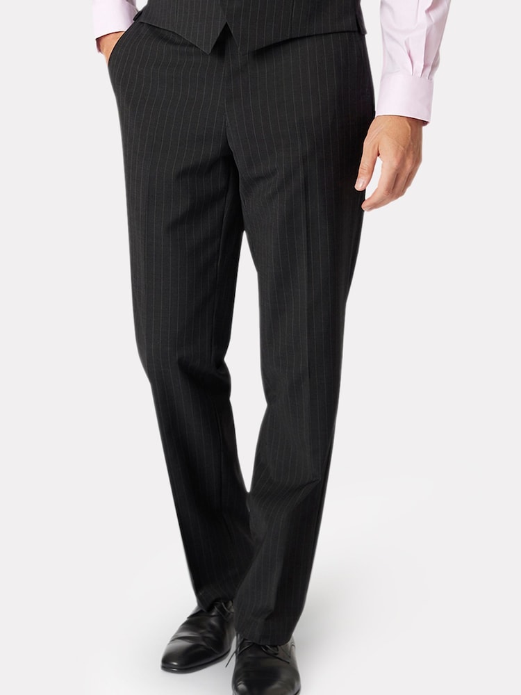 Brook Taverner Black Avalino Fit Trousers - Image 1 of 2