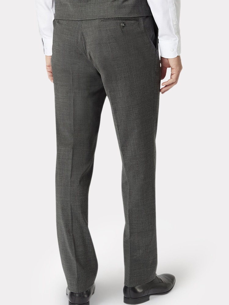 Brook Taverner Grey Avalino Fit Trousers - Image 2 of 2