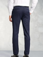Brook Taverner Blue Flannel Trousers - Image 1 of 3