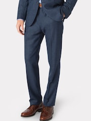 Brook Taverner Donegal Wool Suit Trousers - Imagen 1 de 2
