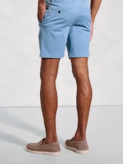 Brook Taverner Blue Garment Dyed Casual Shorts - Image 3 of 3