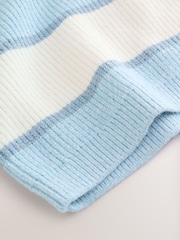 Azul claro - Polo de punto a rayas estilo rugby (3 meses - 7 años) - Imagen 6 de 6