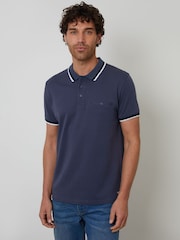 Threadbare Jetted Pocket Interlock 100% Cotton Polo Shirt - Bild 1 von 4