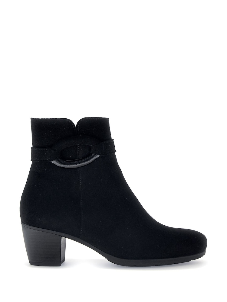 Gabor Equity Suede Black Boots - Image 1 of 5