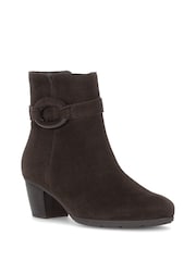 Gabor Equity Suede Brown Boots - Image 3 of 5