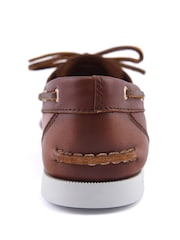 Amblers Safety Authentic 1 Eye Boat Brown Shoes - Image 3 of 4