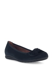 Gabor Blue Suede Shoes - Image 3 of 5