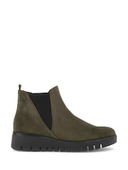 Gabor Green Dublin Suede Boots - Image 1 of 5