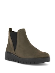 Gabor Green Dublin Suede Boots - Image 3 of 5