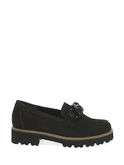 Gabor Squeeze Suede Brown Shoes - Image 1 of 5