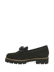 Gabor Squeeze Suede Brown Shoes - Image 2 of 5