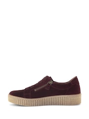 Gabor Purple Wisdom Suede Trainers - Image 2 of 5