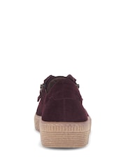 Gabor Purple Wisdom Suede Trainers - Image 5 of 5