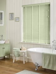 Sage Green Hampshire 50mm Slat Venetian Blinds - Image 2 of 6