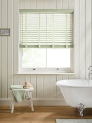 Sage Green Hampshire 50mm Slat Venetian Blinds - Image 3 of 6