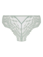 Hunkemoller Green Daisy Brazilian Knickers - Image 5 of 5