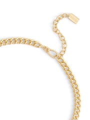 COACH Gold Tone Signature Handbag Charm Bib Necklace - Image 3 of 3