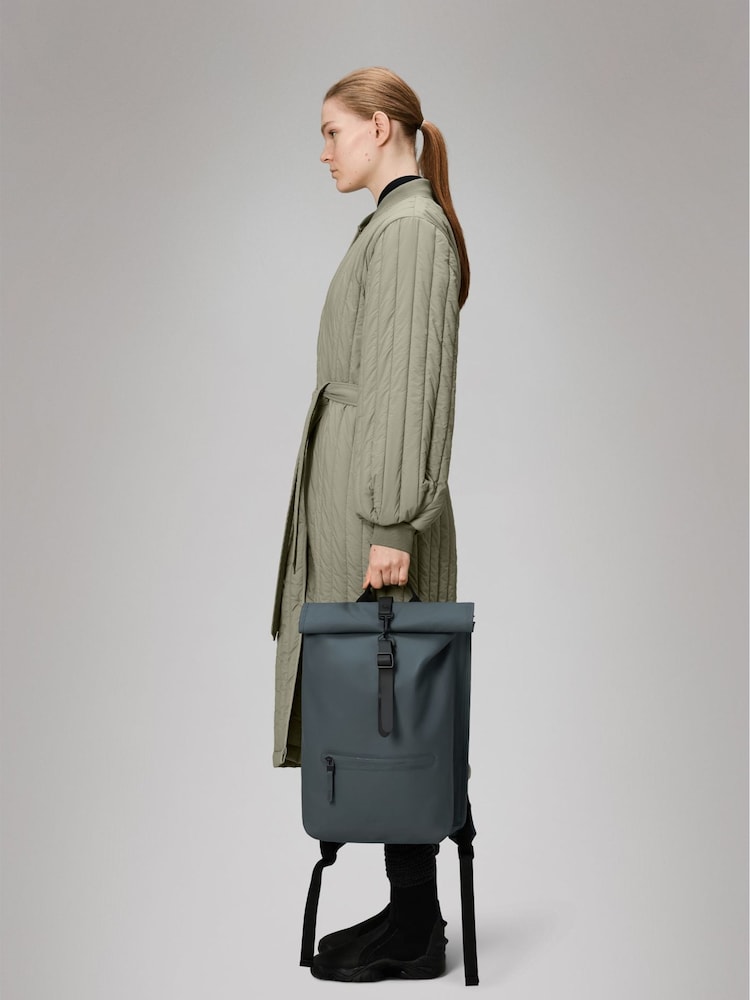 Rains Rolltop Waterproof Rucksack - Image 4 of 4