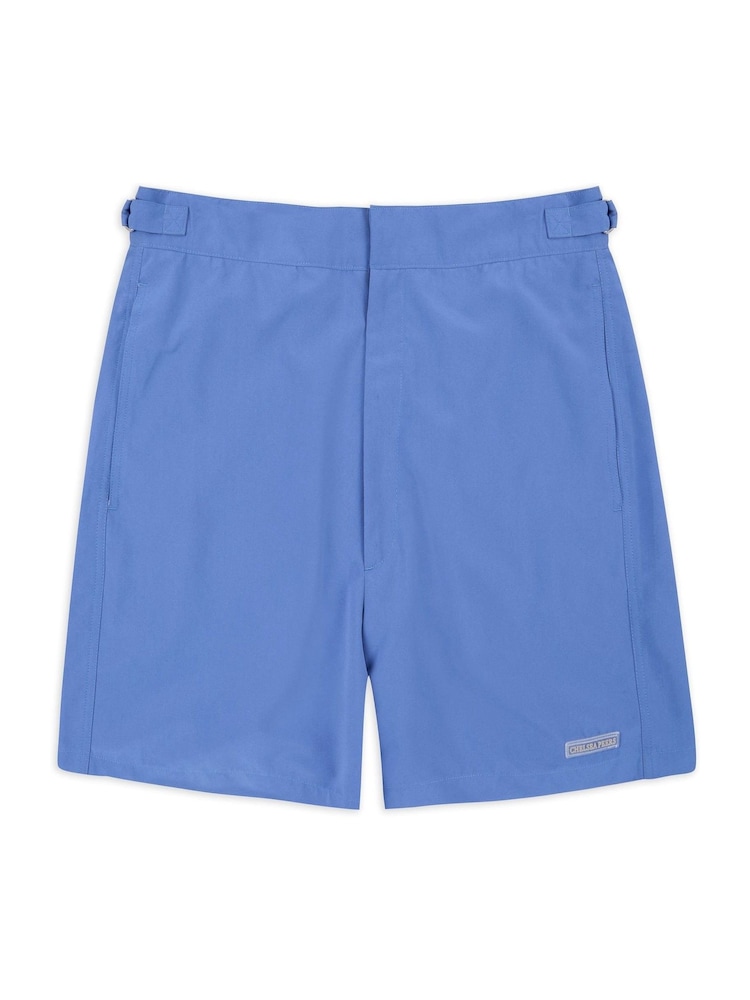 Chelsea Peers Light Blue Chino Swim Shorts - Image 1 of 3