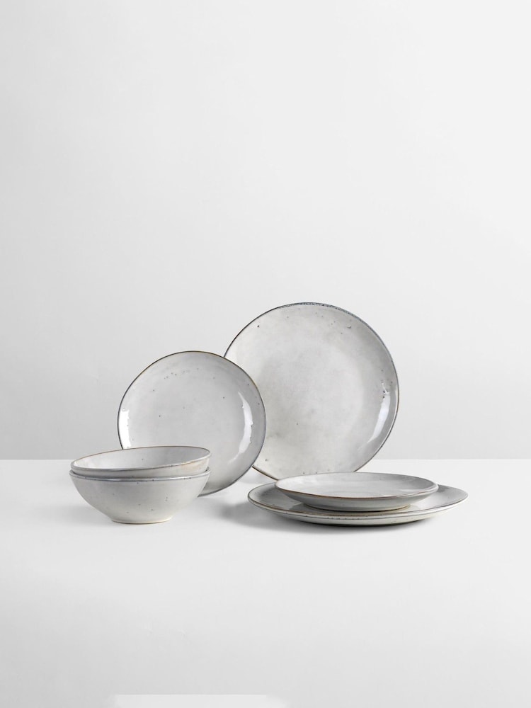 Broste Copenhagen Set of 2 Sand Nordic Sand Dinner Set for Two - Image 1 of 1 Broste Copenhagen Set of 2 Sand Nordic Sand Dinner Set for Two - Image 1 of 1