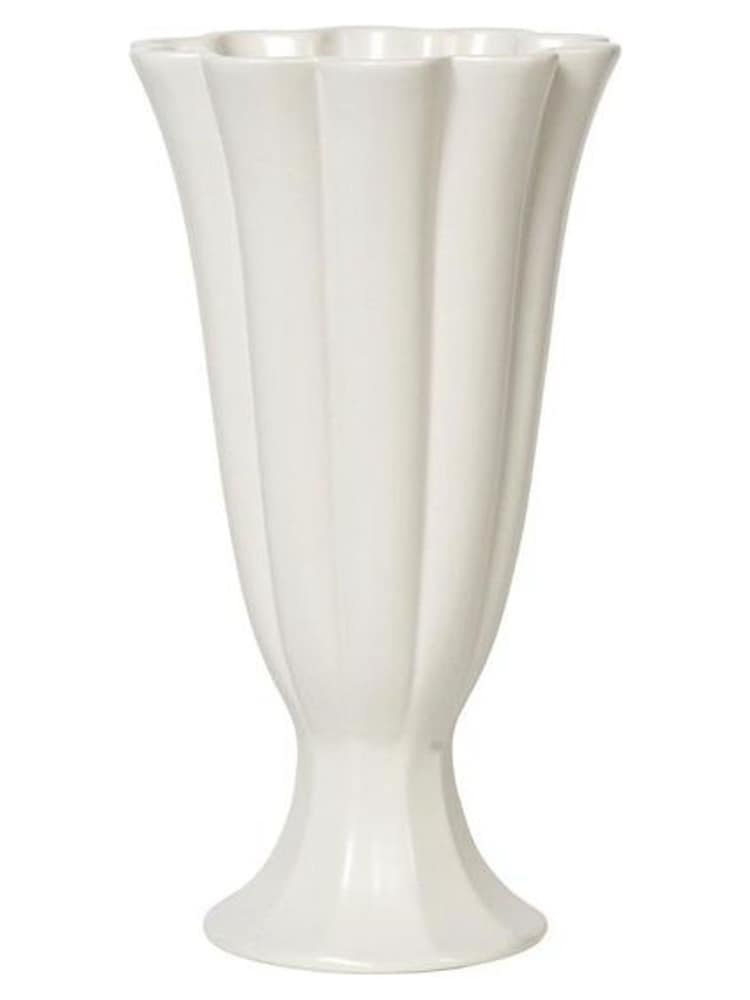 Broste Copenhagen Cream Heli Vase - Image 1 of 1