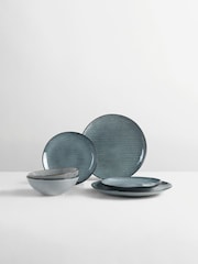Broste Copenhagen Soft Blue Nordic Sea Dinner Set for Two - Image 2 of 4