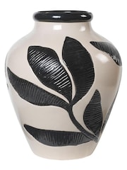 Broste Copenhagen Black Herbert Vase - Image 2 of 4