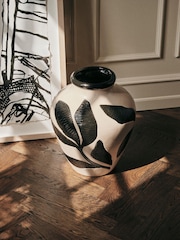 Broste Copenhagen Black Herbert Vase - Image 4 of 4
