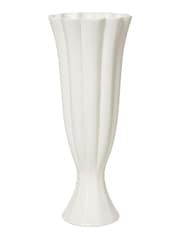 Broste Copenhagen Cream Heli Vase - Image 1 of 1