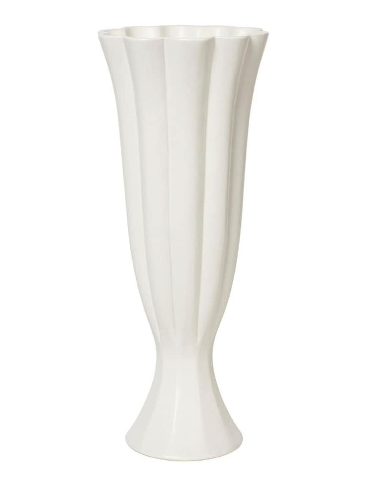 Broste Copenhagen Cream Heli Vase - Image 1 of 1