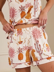 Chelsea Peers Bohemian Paradise Print Cami Short Pyjamas Set - Imagen 3 de 5