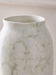 White Port Marble Vase - Image 2 of 2