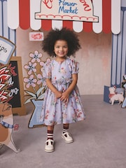 Cath Kidston Lilac Floral Corsage Prom Dress (3mths-8yrs) - Image 2 of 11