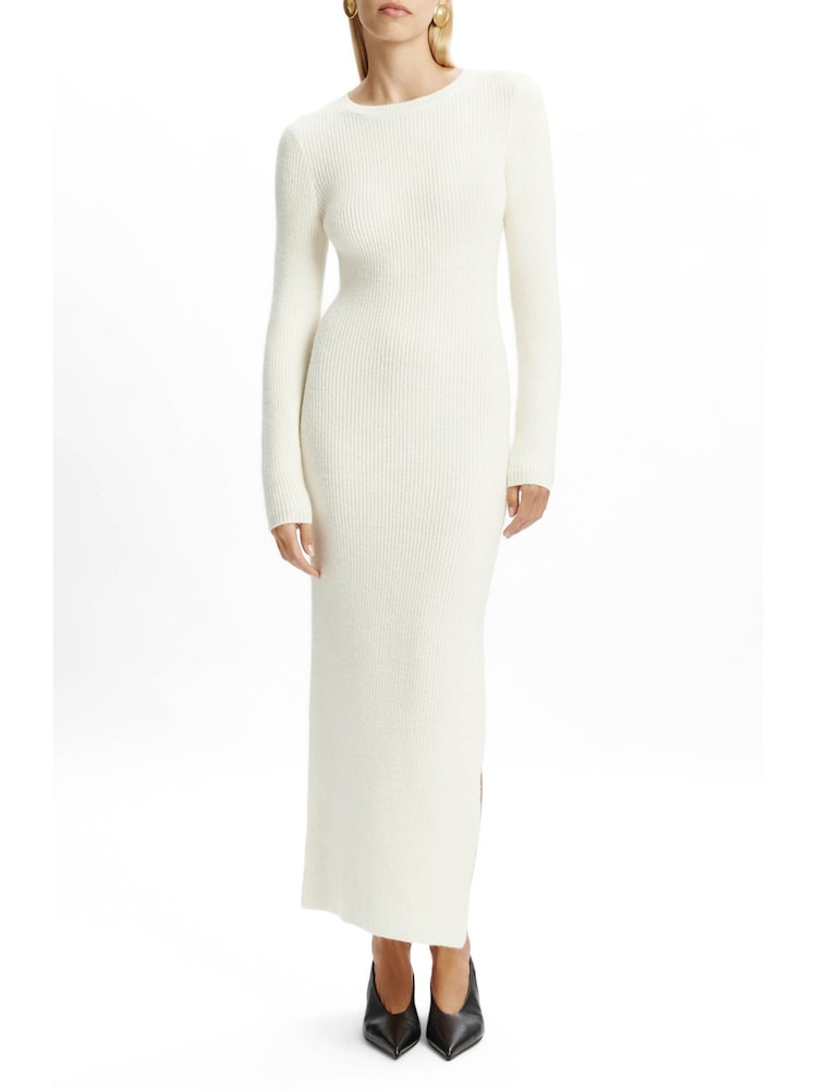 Bardot White Kavala Knit Maxi Dress - Image 1 of 4