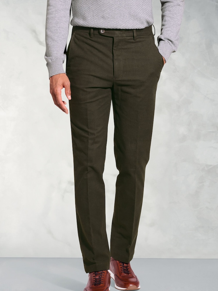 Brook Taverner Green Moleskin Trousers - Image 3 of 3