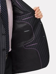 Brook Taverner Black Wool Suit Jacket - Image 4 of 4