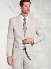 Brook Taverner Grey POW Check Occasion Suit Jacket - Image 1 of 6