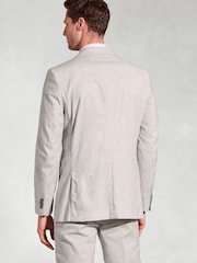 Brook Taverner Grey POW Check Occasion Suit Jacket - Image 4 of 6
